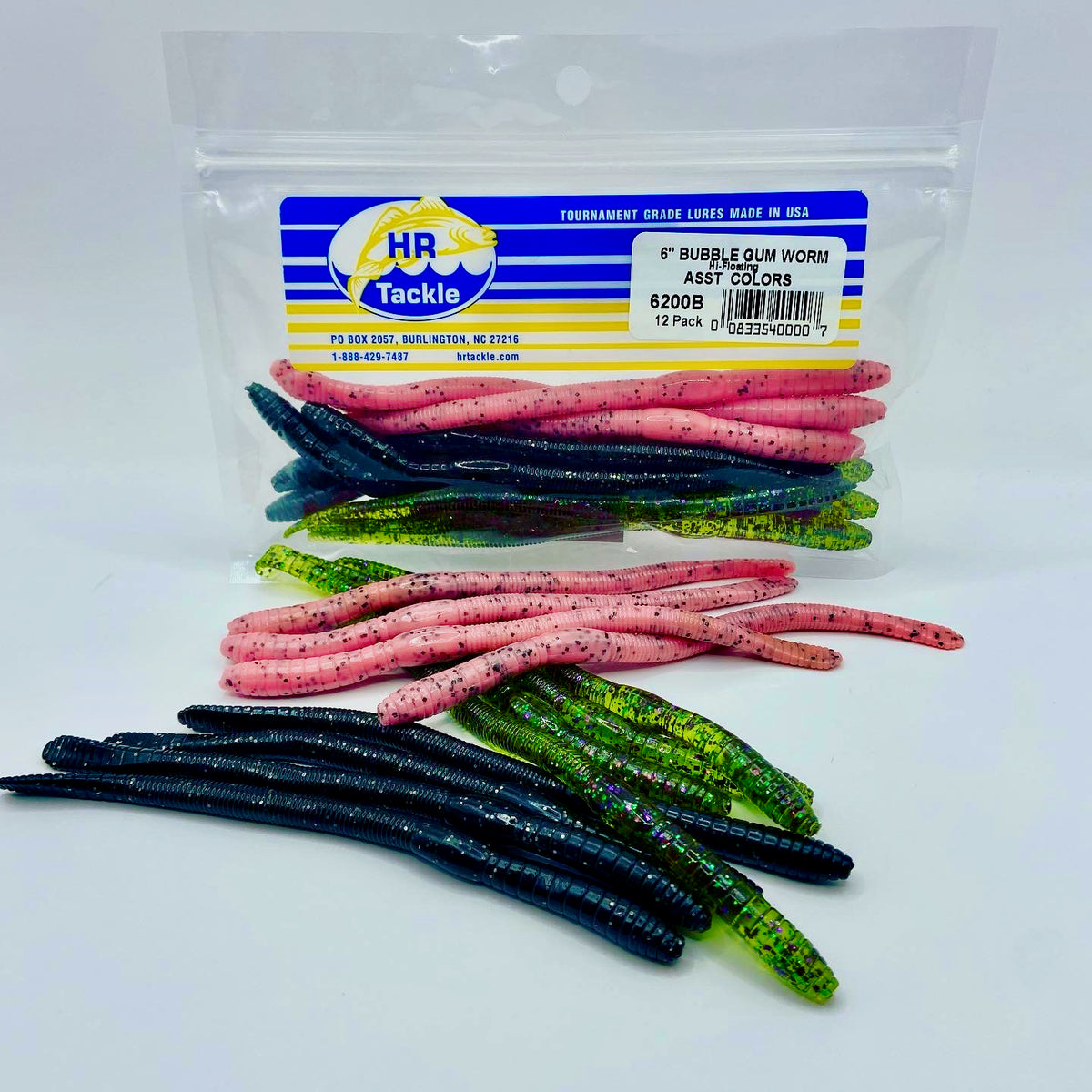 Bubblegum Worms – H R Tackle
