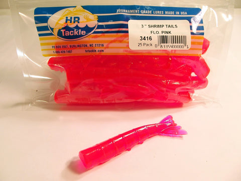 Soft Plastics Fishing Baits-H&H/Hogie Shrimp Tails-Tout Boone Split Tail  IN5436