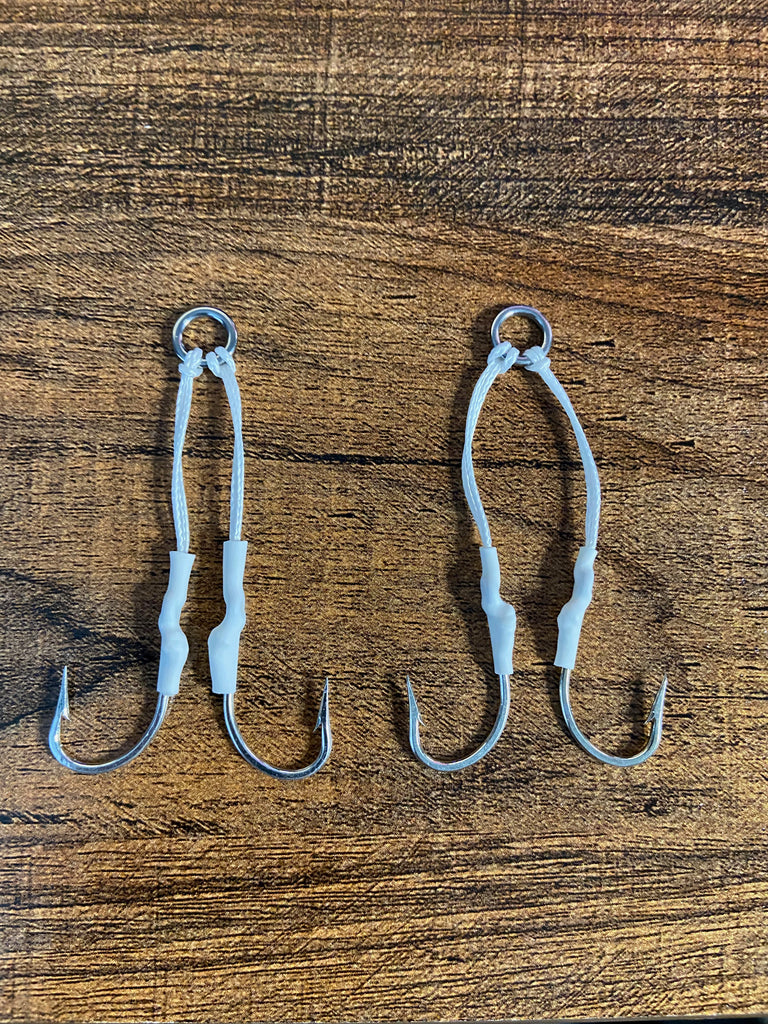 2-pack) DIY Assist Hook - 2X SS Hooks - 7/0, 8/0, and 9/0 - BUY